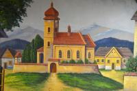 Chlumany, detail opony, autor Jindřich Boška, 1925