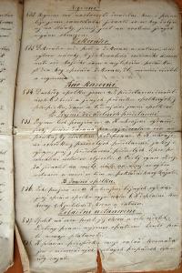 Luže, Jaroslav, Spolkové stanovy, 1869