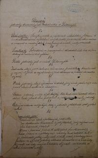 Litomyšl, Jednota divadelních ochotníků, Korespondence