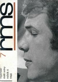Repertoár malé scény, titulní strana, 1968/7