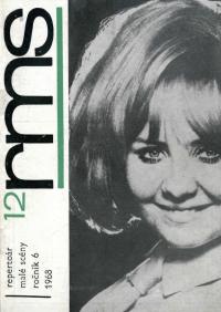 Repertoár malé scény, titulní strana, 1968/12
