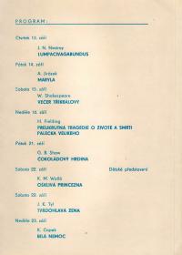 Žebrák, KP Erbenův Žebrák 1979, programová brožura, 3. str.