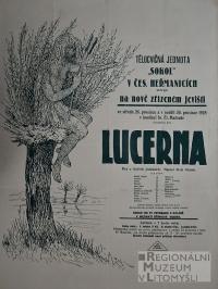 České Heřmanice, Sokol, Lucerna - plakát, 1928