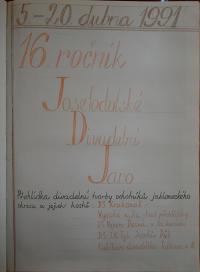 Josefův Důl, J. K. Tyl, spolková kronika, 1975 - 1997