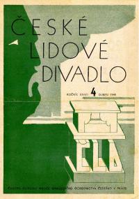 České lidové divadlo, titulní strana, 1948/4
