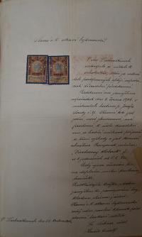 Zachrašťany, Ochotníci, Divotvorný klobouk, 1906