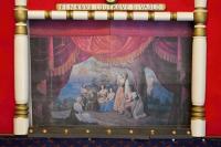 Ledenice, Muzeum loutek, Libuše věštící, kopie opony putujícího loutkáře Finka (Mathauser - Pešán)