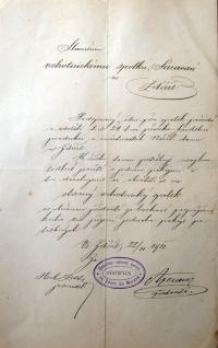 Žďár nad Sázavou, Sázavan, Korespondence soulku 1896 -1902