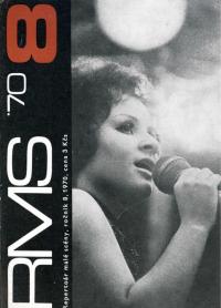 Repertoár malé scény, titulní strana, 1970/8