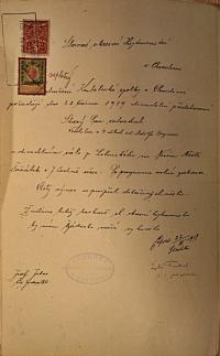 Chrudim, Katolické spolky, Starý pan advokát, 1919