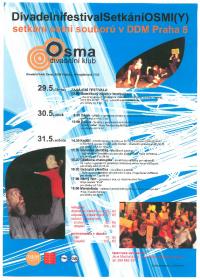 Praha 8, Divadelní setkání osmi(y), plakát, 2008