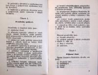 Jihlava, Družstvo Horáckého divadla - stanovy, 1941