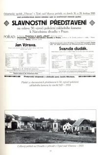 Týn nad Vltavou, Vltavan, oslava ND, 1918