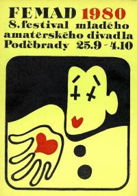 Poděbrady, 8. CP FEMAD, programová brožura, 1980