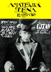 Amatérská scéna, titulní strana, 1990/12