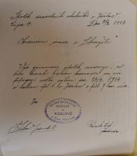 Kozlov, SDO, oznámení valné hromady, 1934