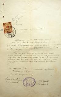 Častrov, Venkovská mládež, Sedlák Zlatodvorský, 1911