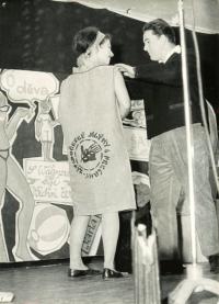 Tachov, DS Domu osvěty, Faust, Markétka, služka a já, 1964