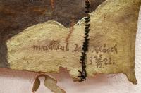 Veřechov, Hasiči, detail opony