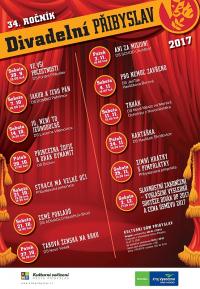 Přibyslav, Divadelní Přibyslav 2017 - plakát