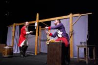 Praha, Pod Petřínem, Dva muži v šachu, KP Lounské divadlení 2019.