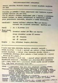Bystřice nad Pernštejnem, Okresní přehlídka dětských divadelních souborů a souborů dospělých hrajících pro děti, 1984