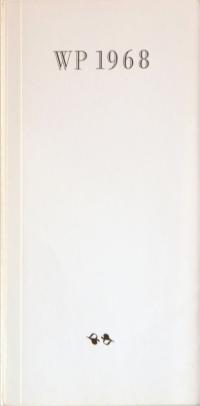 Jiří Wolker: Déšť a sníh, grafická úprava Dušan Janoušek, WP 1968