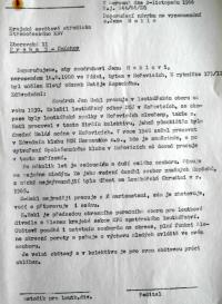 Beroun, Okresní kulturní středisko, návrh na odznak zlatého MK pro Jana Hakla, loutkáře z Hořovic, 1966