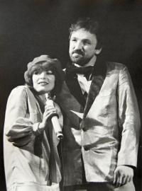 Blansko, Metra, Hra na dr. Johana Fausta Praha II, Karlovo nám. 40, 1987