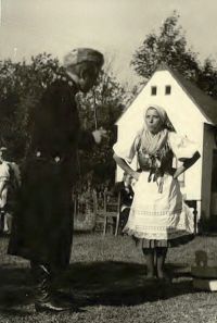 Kamenice nad Lipou, SDO / Sokol, Naši furianti, na sokolském hřišti, 1945