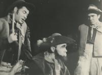 Ústí nad Labem, Malé divadlo, Jiří Hlávka ve hře Lotrando a jeho syn, 1965