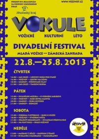 Mladá Vožice, Vokule (Vožické kulturní léto) – plakát, 2013