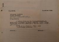 Chlumec nad Cidlinou, Klicpera, Korespondence, ka 1, i. č. 11