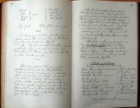 Chrast, Tyl, Památní kniha divadelního spolku, 1880