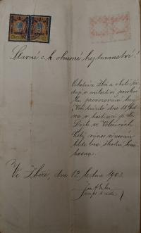 Sběř, Ochotníci, Vosí hnízdo, 1903