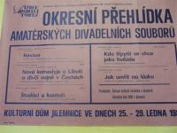 Jilemnice, Plakát okresní přehlídky, 1988