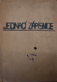 Sobotka, Nová scéna, Jednací zápisnice, 1942 - 1950