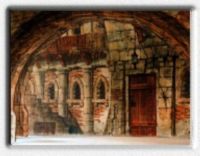 Litomyšl, zámecké, žalářní nádvoří, Platzer Jos..