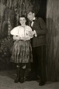 Praha-Kobylisy, Lidové divadlo, Slovácká princezka, 1948