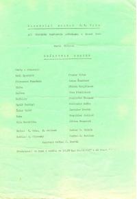 Kutná Hora, Tyl, Královnin prsten - plakát, 1977