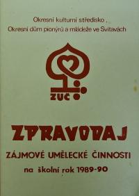 Svitavy, OKS, Zpravodaj zájmové umělecké činnosti, 1989 - 1990