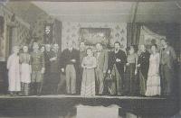 Lysá nad Labem, výstava DIVADLO JE PODIVUHODNÁ VĚC..., výstavní panel, 2018