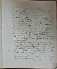 Hlinsko, Dělnická jednota, Zápisy ze schůzí, 1881-1888