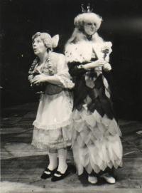 Pelhřimov, Rieger, Hrátky s čertem, Marie Steinhauserová jako Káča, 1984