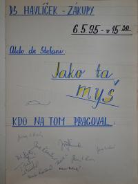 Josefův Důl, J. K. Tyl, spolková kronika, 1975 - 1997