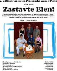 Písek, Prácheňská scéna, Zastavte Elen - plakát, 2009