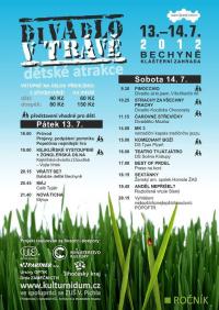 Bechyně, Divadlo v trávě 2012 - program, plakát
