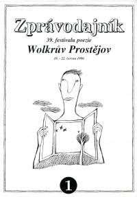 Prostějov, 39. Wolkrův Prostějov, zpravodaj, 1996, č. 1, titl. str.