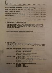 Svitavy, OKS, Soustředění začínajících divadelníků okresu, 1988