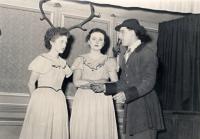Oponešice, Ochotnické divadlo, Zlý jelen, 1959